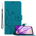 Pikkukuva 2 / 11: Samsung Galaxy A20s Suojakotelo Suojakuori Lompakkokotelo Matkapuhelinkotelo Kukat jossa on magneettisuljenta, jalusta-toiminto ja korttipaikat