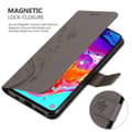 Pikkukuva 4 / 8: Samsung Galaxy A70 / A70s Suojakotelo Suojakuori Lompakkokotelo Matkapuhelinkotelo Kukat jossa on magneettisuljenta, jalusta-toiminto ja korttipaikat