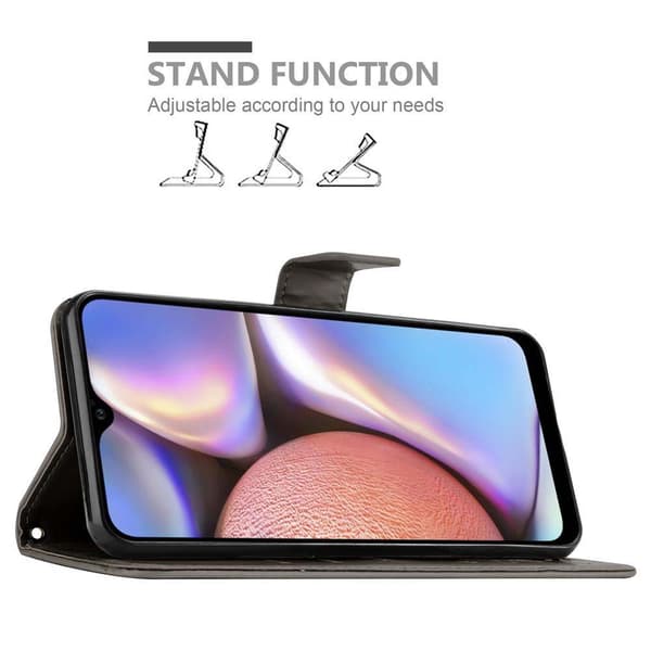 Samsung Galaxy A10s / M01s Pungetui Cover Blomster ()