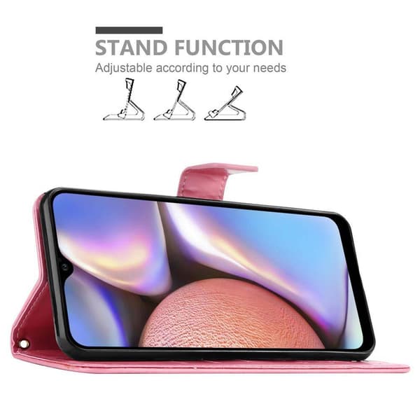 Samsung Galaxy A10s / M01s Pungetui Cover Blomster ()