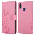 Miniatyrbillede 8 af 8: Samsung Galaxy A10s / M01s Pungetui Cover Blomster ()