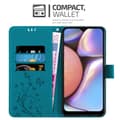 Miniatyrbillede 3 af 8: Samsung Galaxy A10s / M01s Pungetui Cover Blomster ()