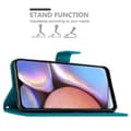 Miniatyrbillede 4 af 8: Samsung Galaxy A10s / M01s Pungetui Cover Blomster ()