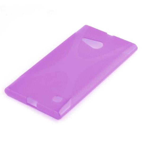 Nokia Lumia 730 Suojakuori Suojakotelo joustavasta TPU-silikonista X-Line-muotoilussa