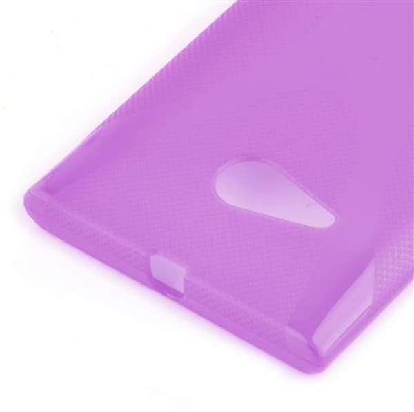 Nokia Lumia 730 Suojakuori Suojakotelo joustavasta TPU-silikonista X-Line-muotoilussa