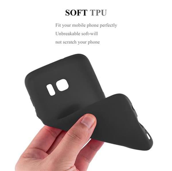 Samsung Galaxy S7 EDGE Skal Fodral Mobilskydd av flexibelt TPU-silikon