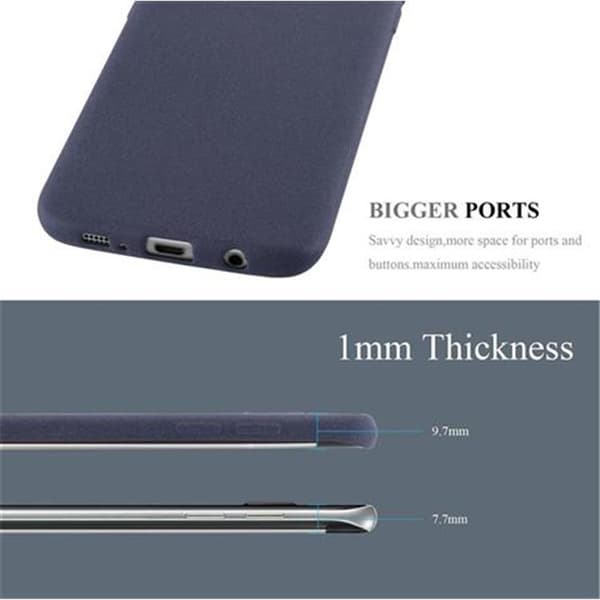Samsung Galaxy S7 EDGE Skal Fodral Mobilskydd av flexibelt TPU-silikon