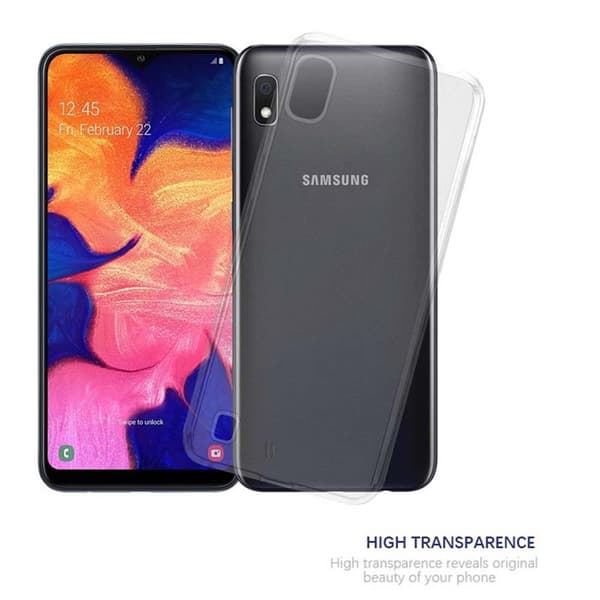 Samsung Galaxy A10 / M10 Suojakuori Suojakotelo valmistettu joustavasta TPU-silikonista