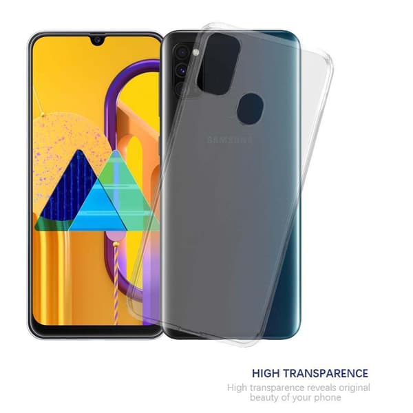 Samsung Galaxy M21 / M30s Suojakuori Suojakotelo valmistettu joustavasta TPU-silikonista