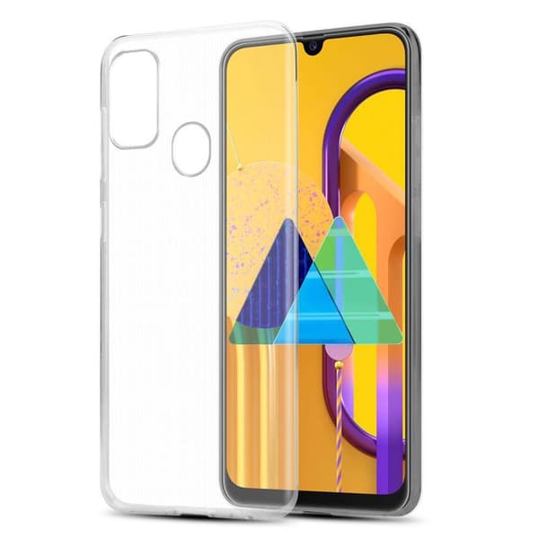 Samsung Galaxy M21 / M30s Suojakuori Suojakotelo valmistettu joustavasta TPU-silikonista