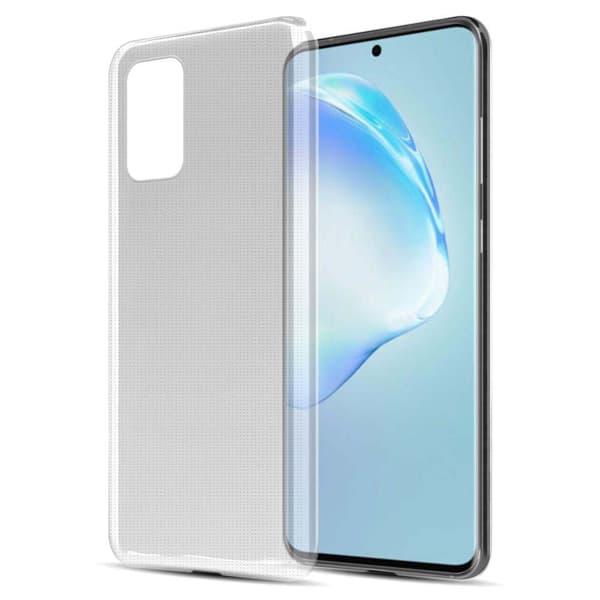 Deksel til Samsung Galaxy S20 PLUS Silikondeksel HELT TRANSPARENT
