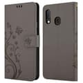 Miniatyrbild 8 av 8: Samsung Galaxy A10e / A20e Skal Fodral i blomdesign Mobilskydd Case Cover med magnetisk stängning, ståfunktion och kortplatser