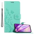 Miniatyrbild 1 av 8: Samsung Galaxy A10e / A20e Skal Fodral i blomdesign Mobilskydd Case Cover med magnetisk stängning, ståfunktion och kortplatser