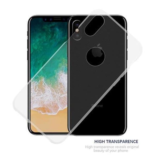 iPhone X / XS Skal Skal Fodral av flexibelt TPU-silikon Mobilskydd