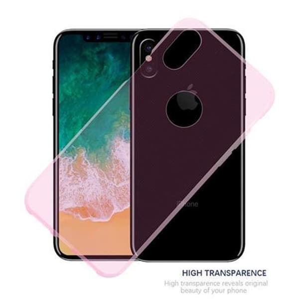 iPhone X / XS Skal Skal Fodral av flexibelt TPU-silikon Mobilskydd
