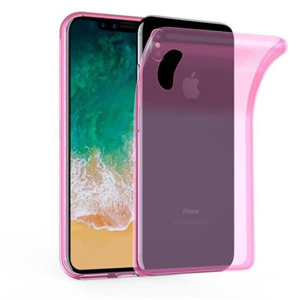 iPhone X / XS Skal Skal Fodral av flexibelt TPU-silikon Mobilskydd