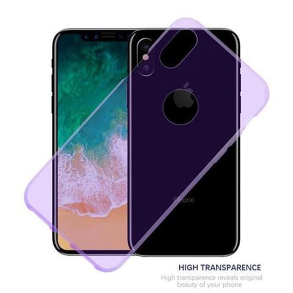 iPhone X / XS Skal Skal Fodral av flexibelt TPU-silikon Mobilskydd