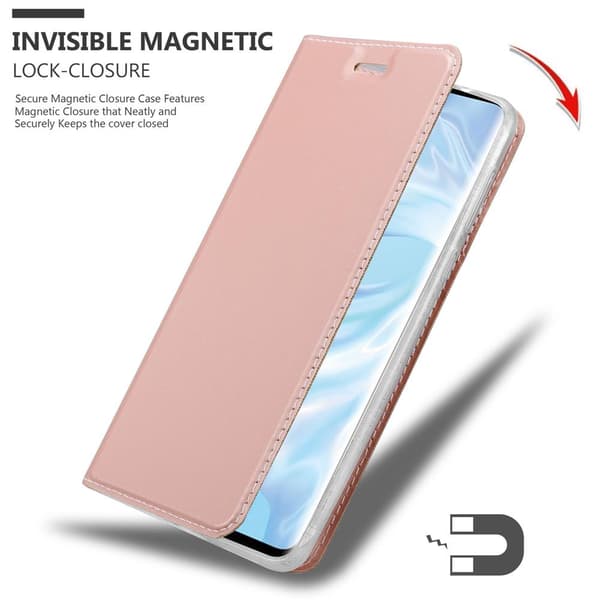 Huawei P30 PRO Suojakotelo Suojakuori Lompakkokotelo Matkapuhelinkotelo jossa magneettisuljenta, jalusta-toiminto ja korttitasku