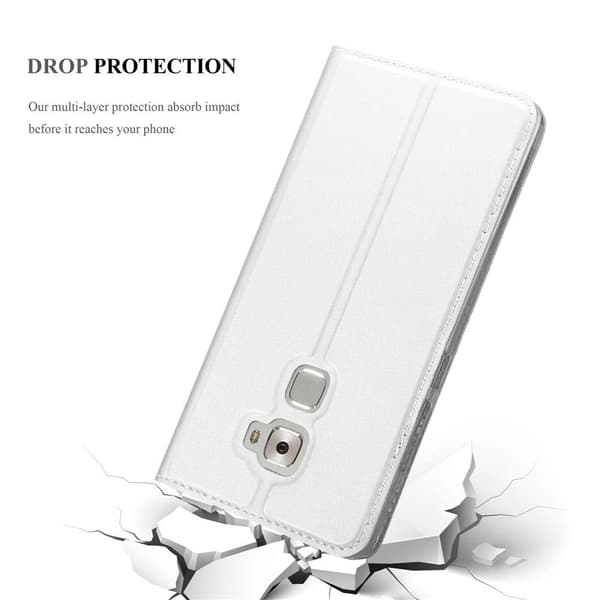 Huawei MATE S Suojakotelo Suojakuori Lompakkokotelo Matkapuhelinkotelo jossa magneettisuljenta, jalusta-toiminto ja korttitasku
