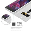 Pikkukuva 3 / 8: Motorola MOTO X4 Suojakotelo Suojakuori Lompakkokotelo Matkapuhelinkotelo jossa magneettisuljenta, jalusta-toiminto ja korttitasku