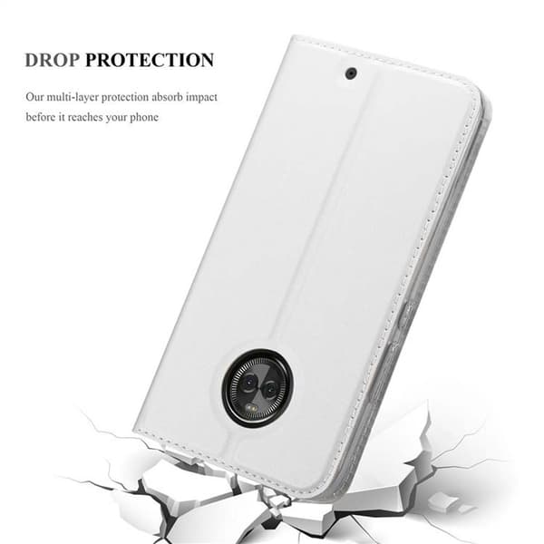 Motorola MOTO X4 Suojakotelo Suojakuori Lompakkokotelo Matkapuhelinkotelo jossa magneettisuljenta, jalusta-toiminto ja korttitasku