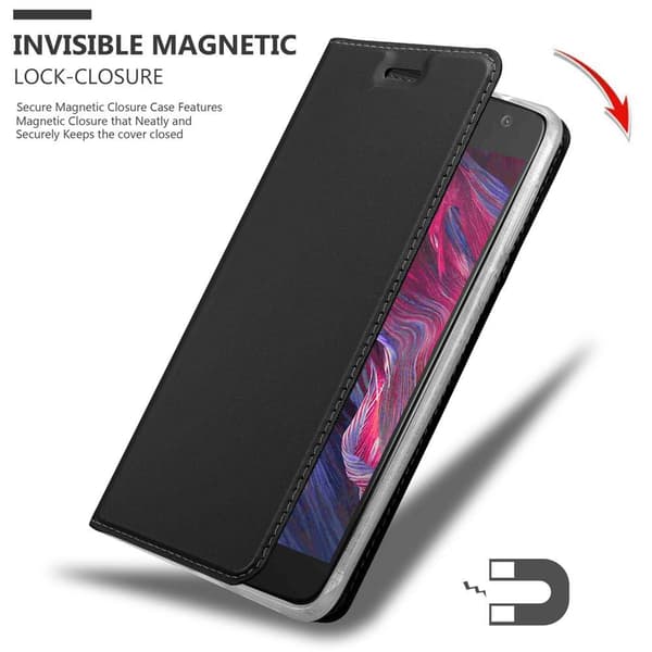 Motorola MOTO X4 Suojakotelo Suojakuori Lompakkokotelo Matkapuhelinkotelo jossa magneettisuljenta, jalusta-toiminto ja korttitasku