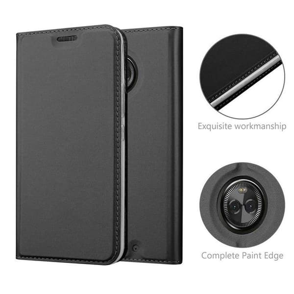 Motorola MOTO X4 Suojakotelo Suojakuori Lompakkokotelo Matkapuhelinkotelo jossa magneettisuljenta, jalusta-toiminto ja korttitasku