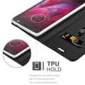Pikkukuva 5 / 8: Motorola MOTO Z Suojakotelo Suojakuori Lompakkokotelo Matkapuhelinkotelo jossa magneettisuljenta, jalusta-toiminto ja korttitasku