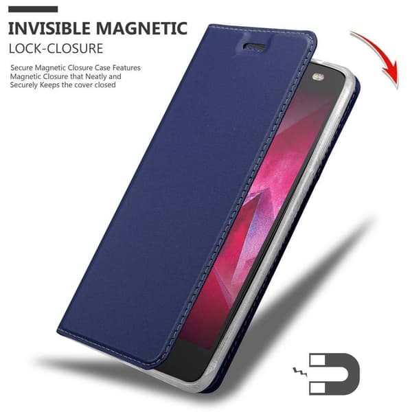 Motorola MOTO Z Suojakotelo Suojakuori Lompakkokotelo Matkapuhelinkotelo jossa magneettisuljenta, jalusta-toiminto ja korttitasku