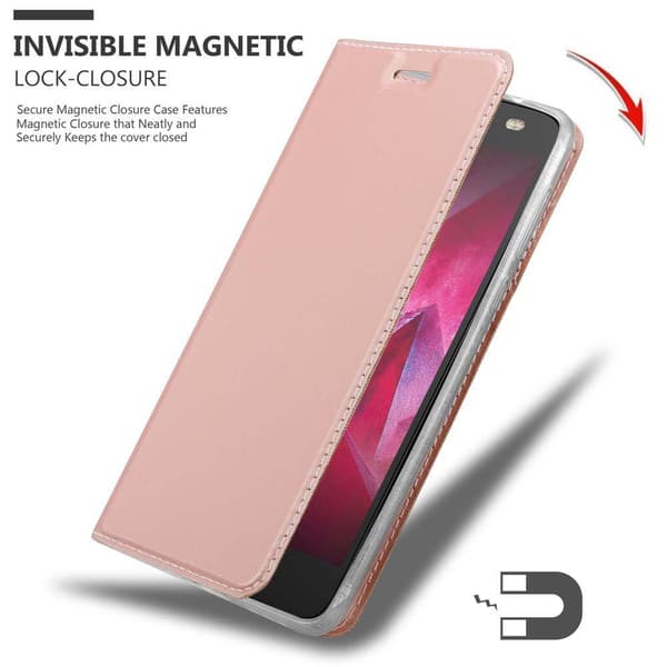 Motorola MOTO Z Suojakotelo Suojakuori Lompakkokotelo Matkapuhelinkotelo jossa magneettisuljenta, jalusta-toiminto ja korttitasku