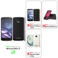 Pikkukuva 2 / 8: Motorola MOTO Z Suojakotelo Suojakuori Lompakkokotelo Matkapuhelinkotelo jossa magneettisuljenta, jalusta-toiminto ja korttitasku