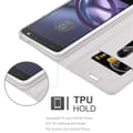 Miniatyrbild 3 av 8: Motorola MOTO Z PLAY Skal Fodral med magnetisk stängning, ståfunktion och kortficka Mobilskydd