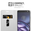Miniatyrbild 7 av 8: Motorola MOTO Z PLAY Skal Fodral med magnetisk stängning, ståfunktion och kortficka Mobilskydd