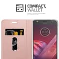 Pikkukuva 7 / 8: Motorola MOTO Z2 PLAY / Z2 FORCE Suojakotelo Suojakuori Lompakkokotelo Matkapuhelinkotelo jossa magneettisuljenta, jalusta-toiminto ja korttitasku