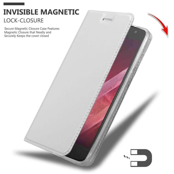 Motorola MOTO Z2 PLAY / Z2 FORCE Suojakotelo Suojakuori Lompakkokotelo Matkapuhelinkotelo jossa magneettisuljenta, jalusta-toiminto ja korttitasku