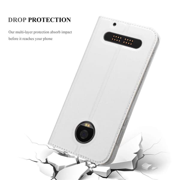 Motorola MOTO Z2 PLAY / Z2 FORCE Suojakotelo Suojakuori Lompakkokotelo Matkapuhelinkotelo jossa magneettisuljenta, jalusta-toiminto ja korttitasku