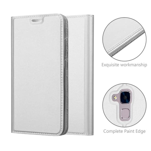 Deksel til Honor 5C Lommebokdeksel med magnetisk lukking, stativfunksjon og kortlomme