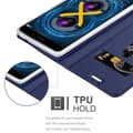 Pikkukuva 4 / 8: Huawei MATE 9 LITE / GR5 2017 / Honor 6X Suojakotelo Suojakuori Lompakkokotelo Matkapuhelinkotelo jossa magneettisuljenta, jalusta-toiminto ja