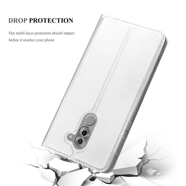 Huawei MATE 9 LITE / GR5 2017 / Honor 6X Suojakotelo Suojakuori Lompakkokotelo Matkapuhelinkotelo jossa magneettisuljenta, jalusta-toiminto ja