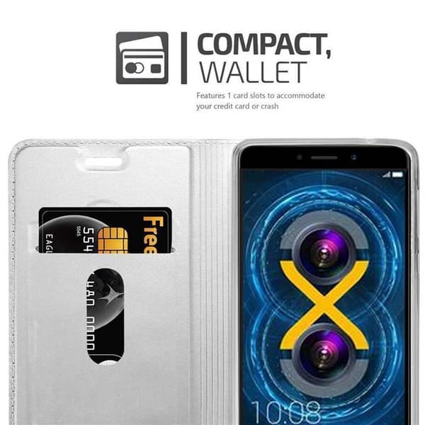 Huawei MATE 9 LITE / GR5 2017 / Honor 6X Suojakotelo Suojakuori Lompakkokotelo Matkapuhelinkotelo jossa magneettisuljenta, jalusta-toiminto ja