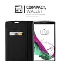 Pikkukuva 4 / 6: LG G4 / G4 PLUS Suojakotelo Suojakuori Lompakkokotelo Matkapuhelinkotelo jossa magneettisuljenta, jalusta-toiminto ja korttitasku