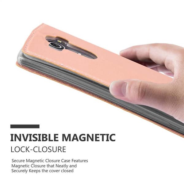 LG G4 / G4 PLUS Suojakotelo Suojakuori Lompakkokotelo Matkapuhelinkotelo jossa magneettisuljenta, jalusta-toiminto ja korttitasku
