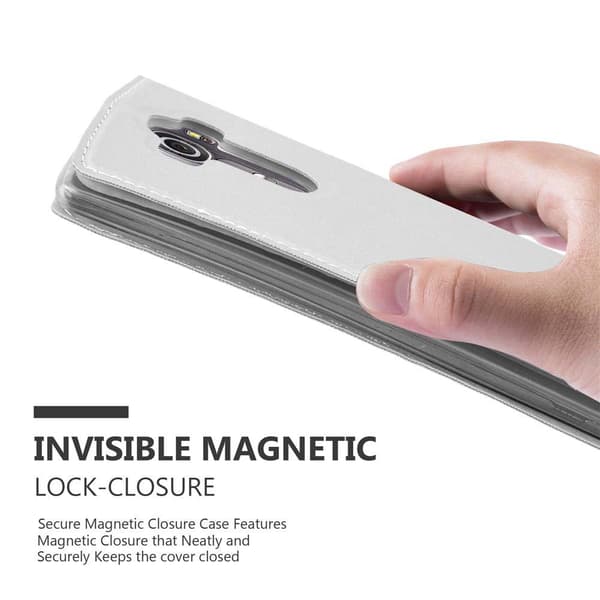 LG G4 / G4 PLUS Suojakotelo Suojakuori Lompakkokotelo Matkapuhelinkotelo jossa magneettisuljenta, jalusta-toiminto ja korttitasku