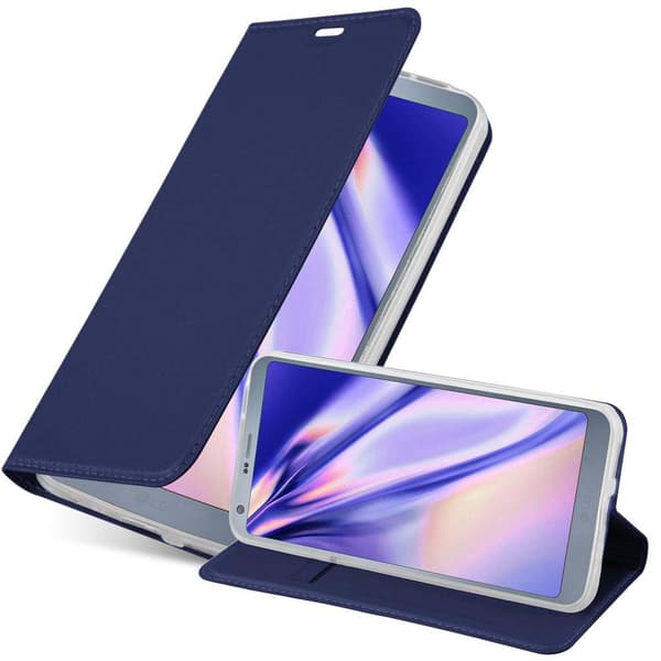 LG G6 Suojakotelo Suojakuori Lompakkokotelo Matkapuhelinkotelo jossa magneettisuljenta, jalusta-toiminto ja korttitasku