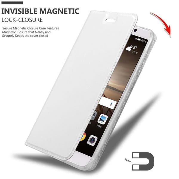 Huawei MATE 9 Skal Fodral med magnetisk stängning, ståfunktion och kortficka Mobilskydd