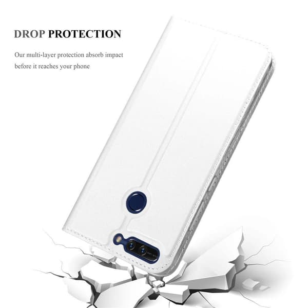 Honor 8 PRO Skal Fodral med magnetisk stängning, ståfunktion och kortficka Mobilskydd