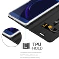 Pikkukuva 4 / 8: Honor 8 / 8 PREMIUM Suojakotelo Suojakuori Lompakkokotelo Matkapuhelinkotelo jossa magneettisuljenta, jalusta-toiminto ja korttitasku