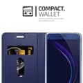 Miniatyrbilde 8 av 8: Deksel til Honor 8 / 8 PREMIUM Lommebokdeksel med magnetisk lukking, stativfunksjon og kortlomme