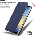 Miniatyrbild 4 av 8: Samsung Galaxy NOTE 8 Skal Fodral med magnetisk stängning, ståfunktion och kortficka Mobilskydd