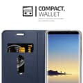 Miniatyrbild 7 av 8: Samsung Galaxy NOTE 8 Skal Fodral med magnetisk stängning, ståfunktion och kortficka Mobilskydd